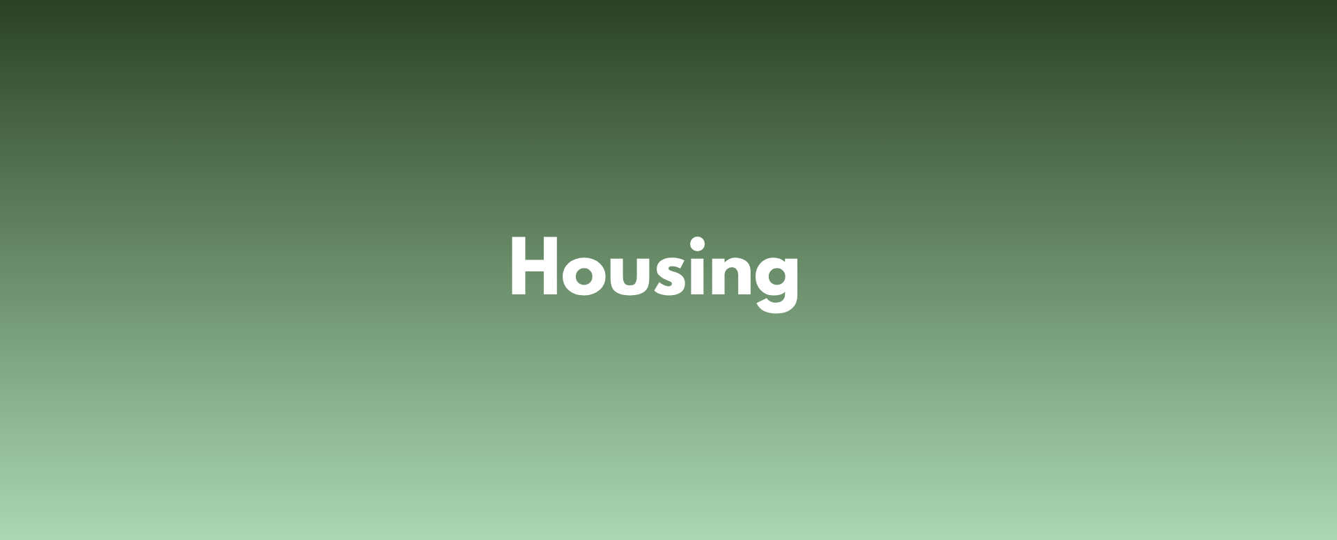image of housing banner